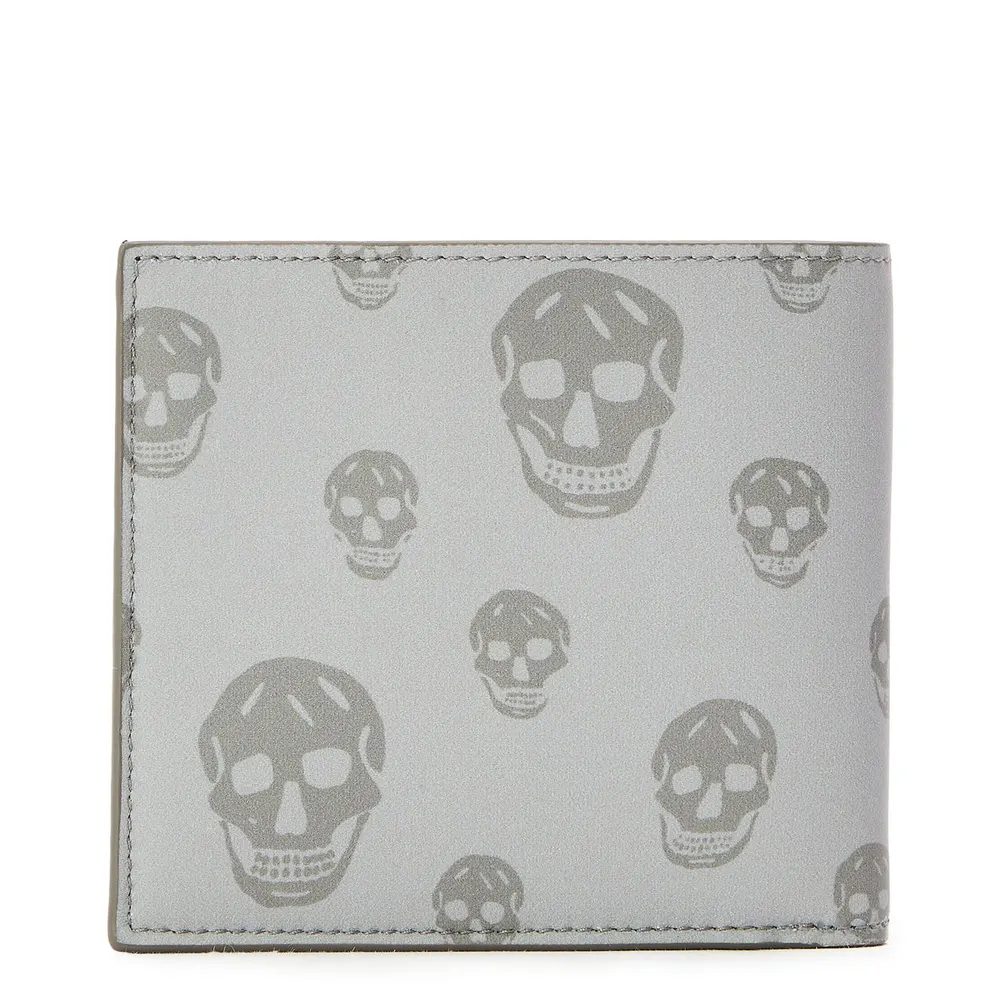 Alexander McQueen Men's Alex Skull Bifold Wallet detail 2