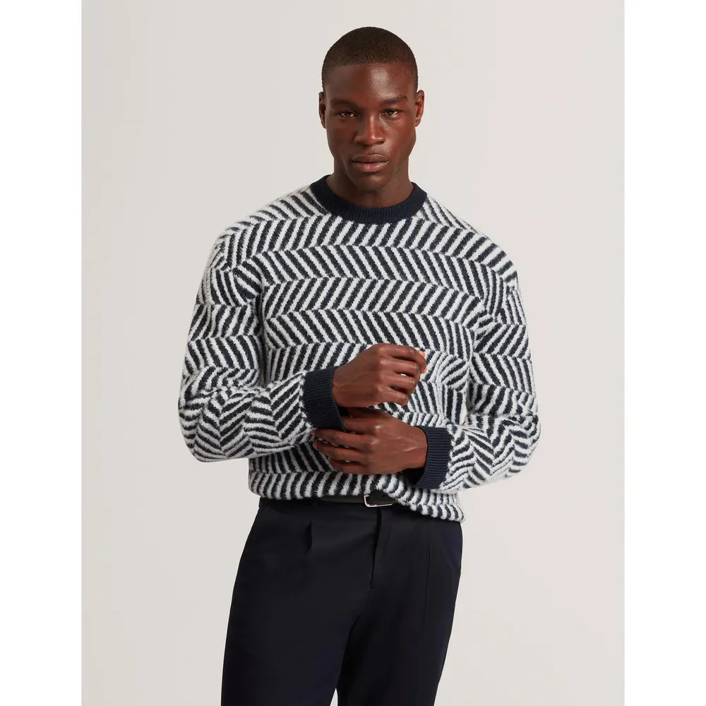 Ted Baker Men's Graphic Knitted Top detail 2
