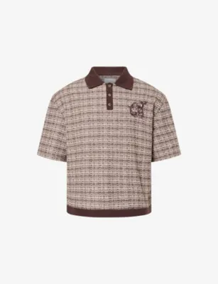 ONLY THE BLIND Como Logo-Embroidered Knitted Polo Shirt