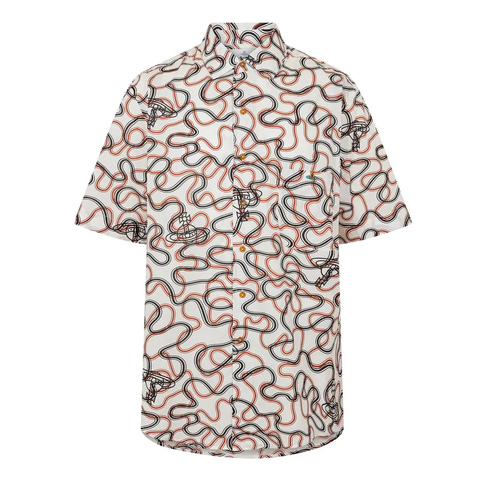 Vivienne Westwood Men's Short Sleeve Bowling Shirt