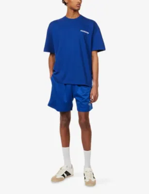 COLE BUXTON Sportswear Logo-Print Cotton-Jersey T-Shirt detail 2