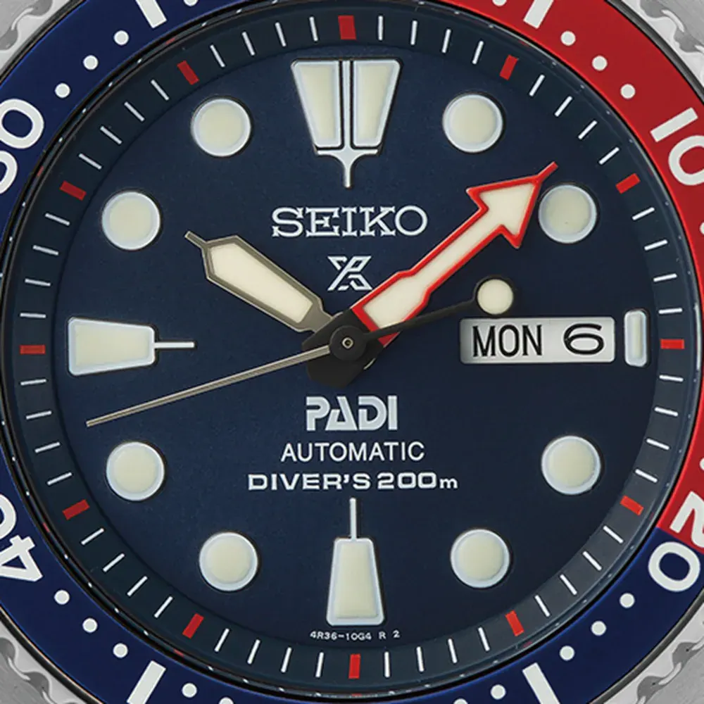 Seiko Prospex Prospex PADI 'Turtle' Dive Bracelet 44mm Mens Watch Blue in Blue, additional product view 2