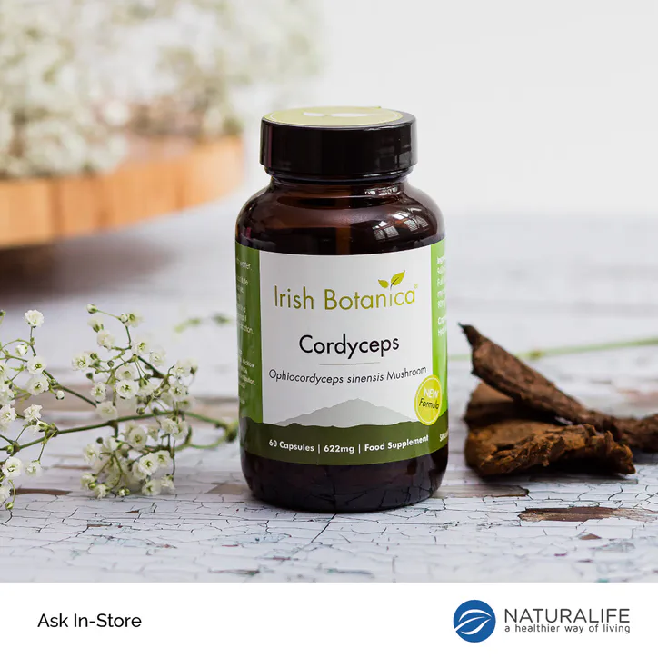 Irish Botanica Cordyceps Mushoom - 60 Capsules detail 2
