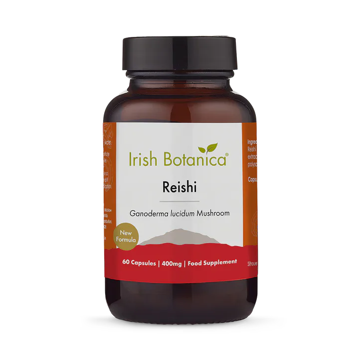 Irish Botanica Reishi Mushrooms - 60 Capsules
