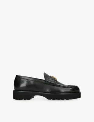 VALENTINO GARAVANI VLogo Signature Chunky Leather Loafers - EUR 42 / 8 UK MEN