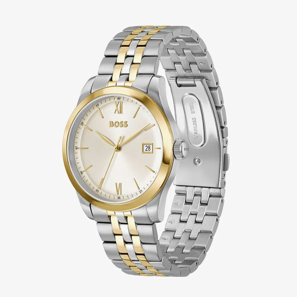 BOSS Langford 39mm White Mens Watch in White, additional product view 2