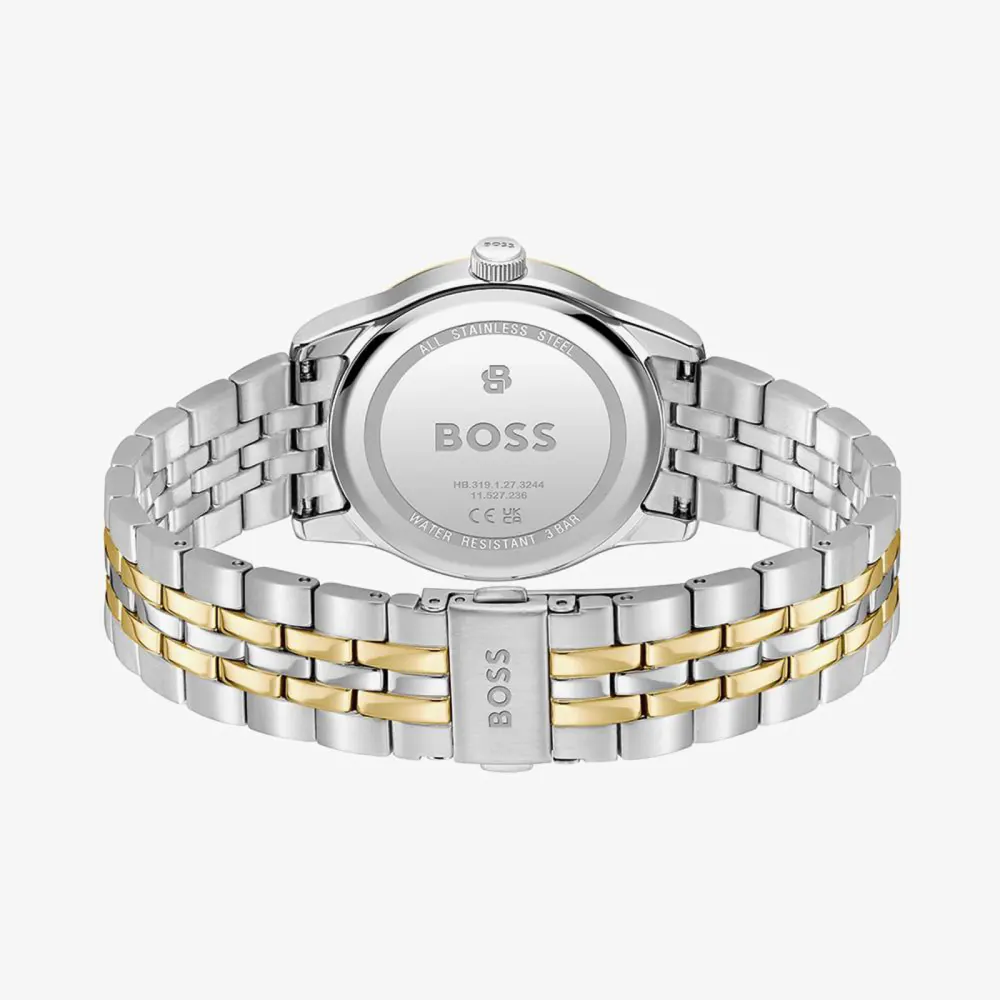 BOSS Langford 39mm White Mens Watch in White, additional product view 3
