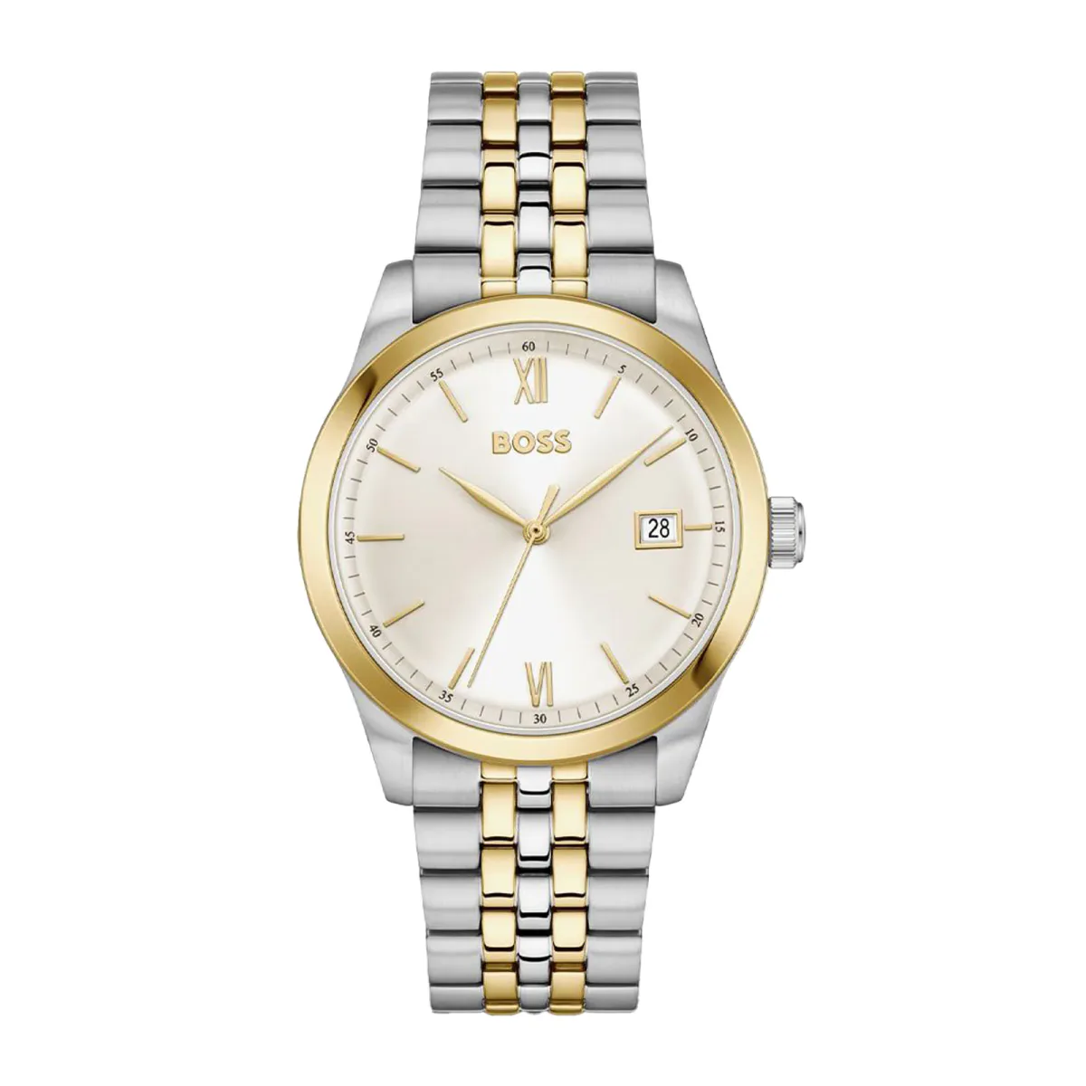 BOSS Langford 39mm White Mens Watch