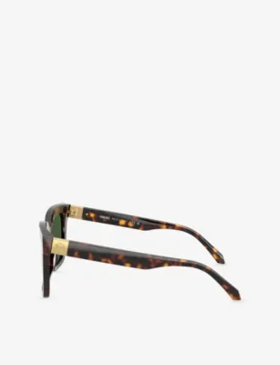 VERSACE VE4498 Square-Frame Acetate Sunglasses detail 2
