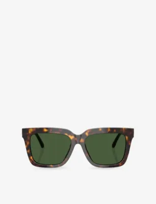 VERSACE VE4498 Square-Frame Acetate Sunglasses
