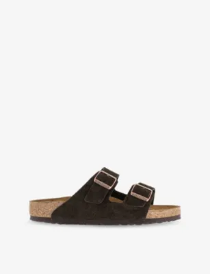 BIRKENSTOCK Arizona Two-Strap Suede Sandals - EUR 41.5 / 7.5 UK MEN in SUEDE MOCCA – Mens | Sandals | Formal sandals