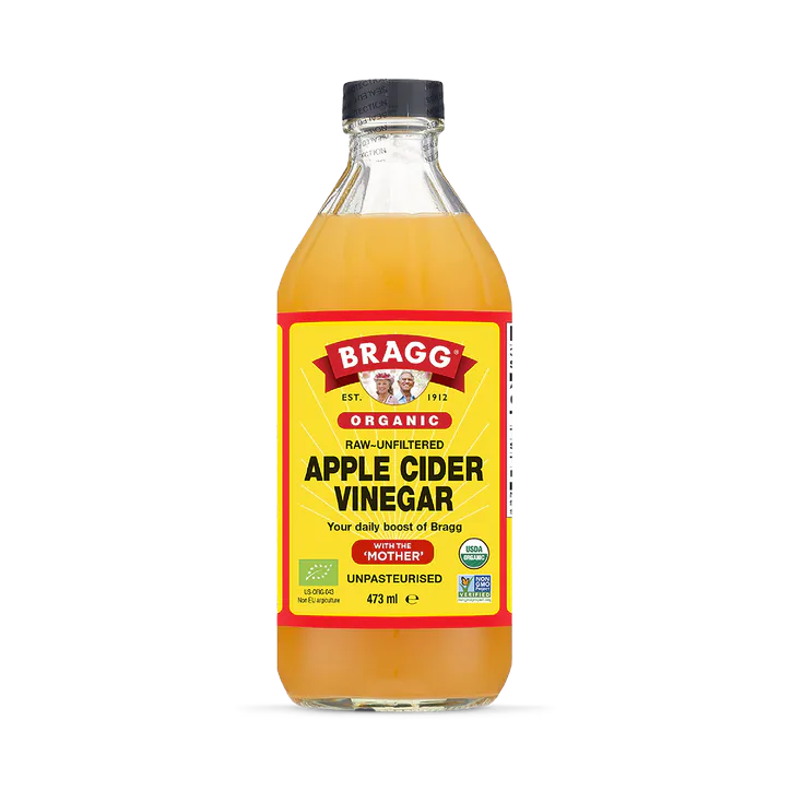 Bragg Organic Apple Cider Vinegar with The Mother 473ml – Food & Drink > Food Cupboard > Apple Cider Vinegar