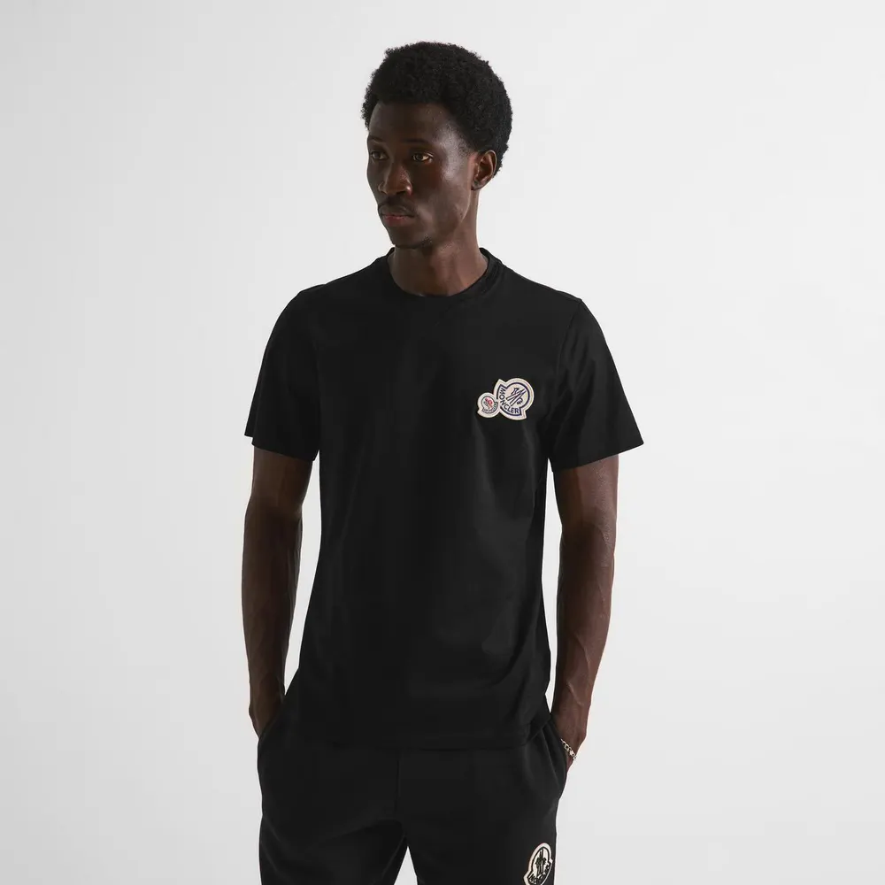 Moncler Moncler DB Logo Tee Sn64 detail 3