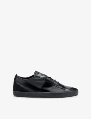DIESEL S-Slante-D Leather Low-Top Trainers - EUR 44 / 10 UK MEN in H1669 – Mens | Trainers | Lace up trainers