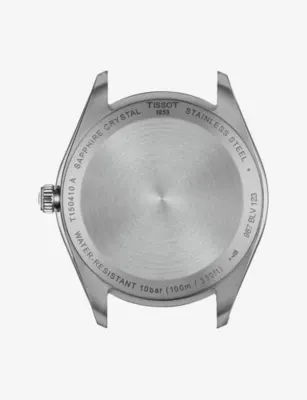 TISSOT PR 100 Stainless Steel Quartz Watch in GREEN, additional product view 3