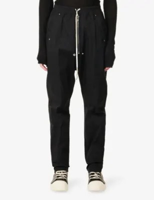 RICK OWENS Bela Straight-Leg Cotton Trousers detail 3