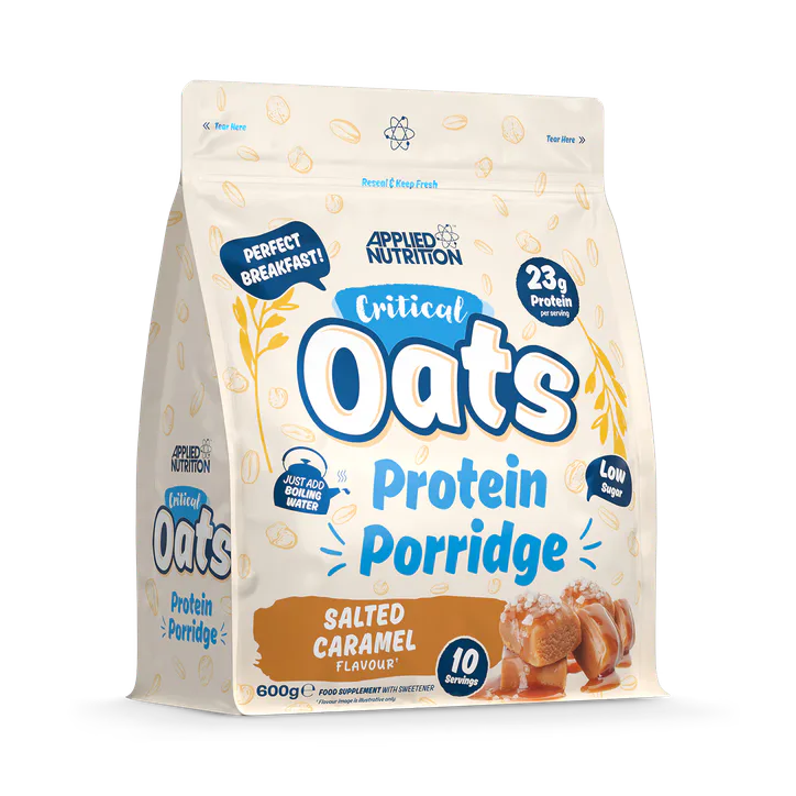 Applied Nutrition Critical Oats Advanced Protein Porridge Salted Caramel (600g - 10 Servings)