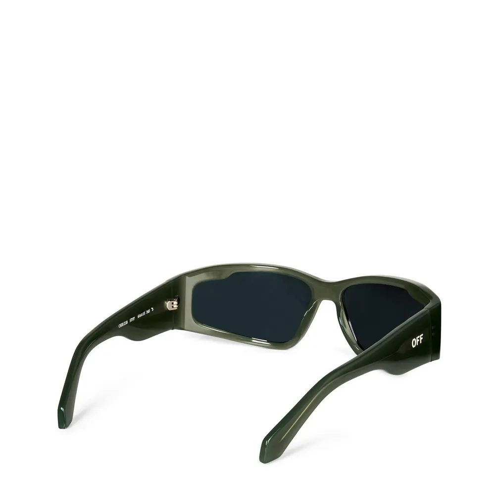 Off White Kimball 53 Rectangle Sunglasses detail 2