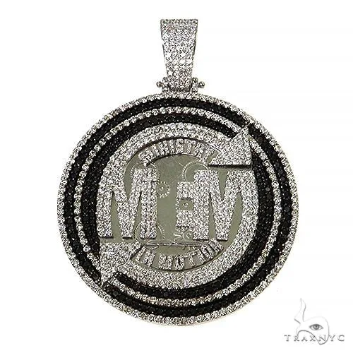 RINA - For Him CUSTOM Custom Made Diamond Logo Pendant 68384 in Rose Gold – Pendant