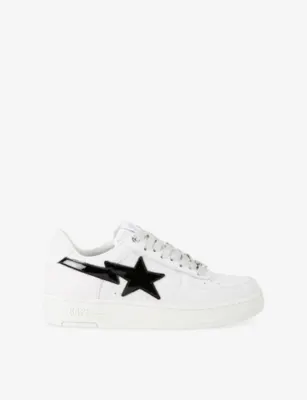 A BATHING APE BAPE STA OS #3 M2 Leather Trainers - EUR 44 / 10 UK MEN