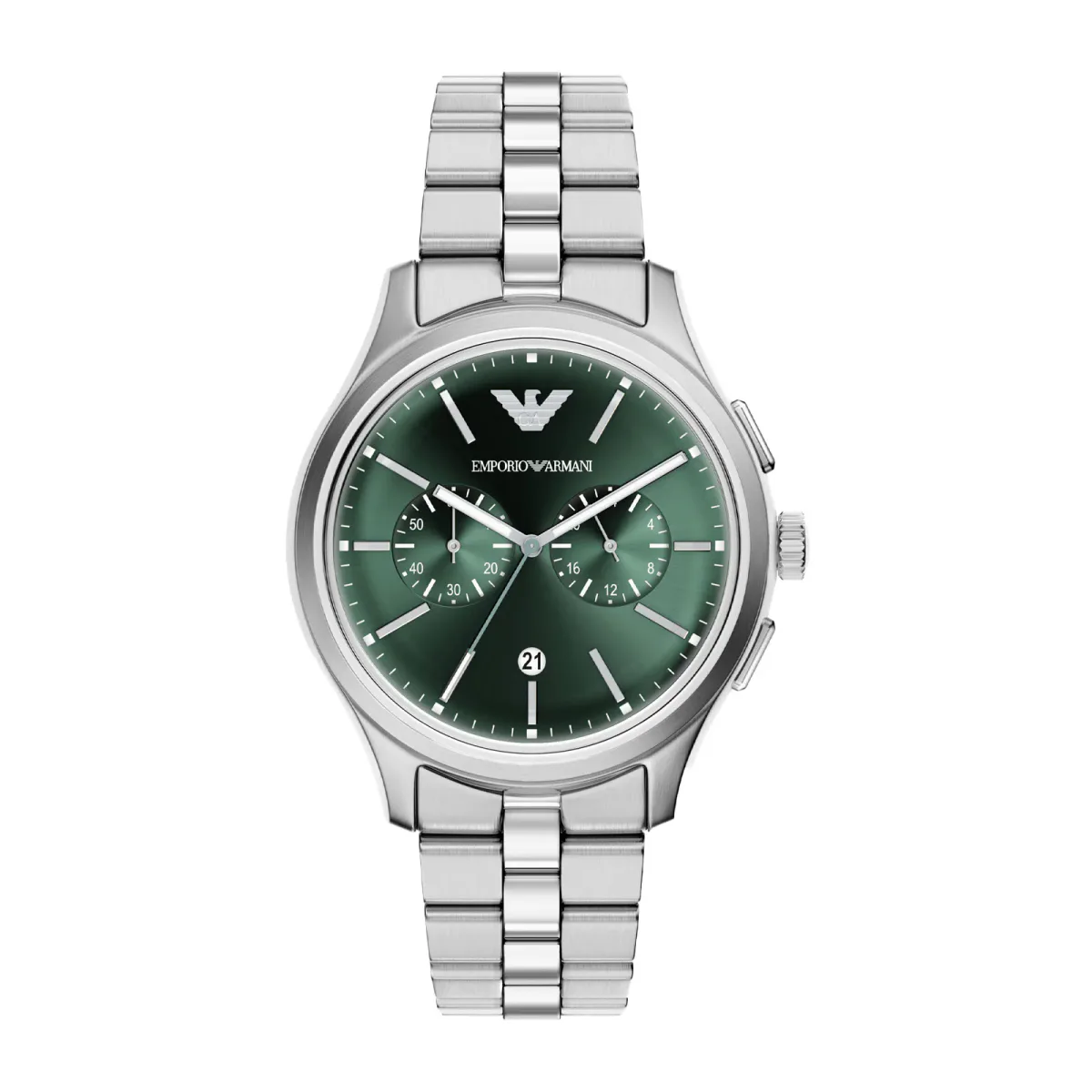 Emporio Armani Chronograph Quartz 42mm Mens Watch Green