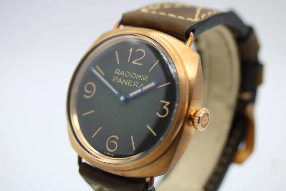 Panerai Radiomir Bronzo PAM00760 — 2024 — Excellent in Brown Quarter Arabic, additional product view 2