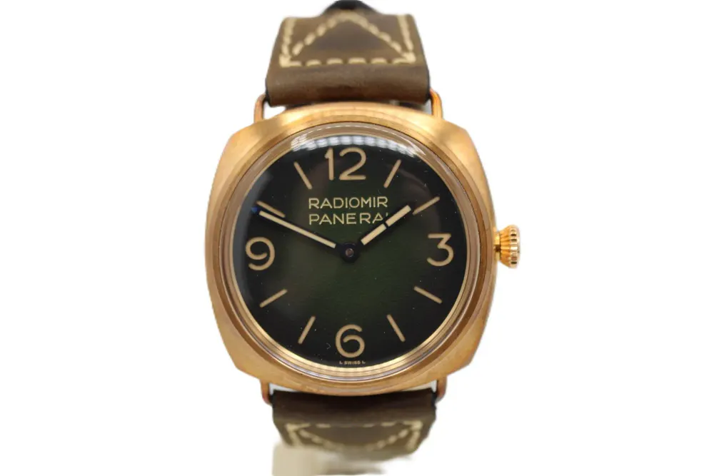 Panerai Radiomir Bronzo PAM00760 — 2024 — Excellent in Brown Quarter Arabic – Pre-owned watches