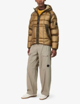 CP COMPANY Brand-Lens Padded Shell Puffer Jacket detail 2