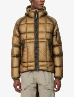 CP COMPANY Brand-Lens Padded Shell Puffer Jacket detail 3