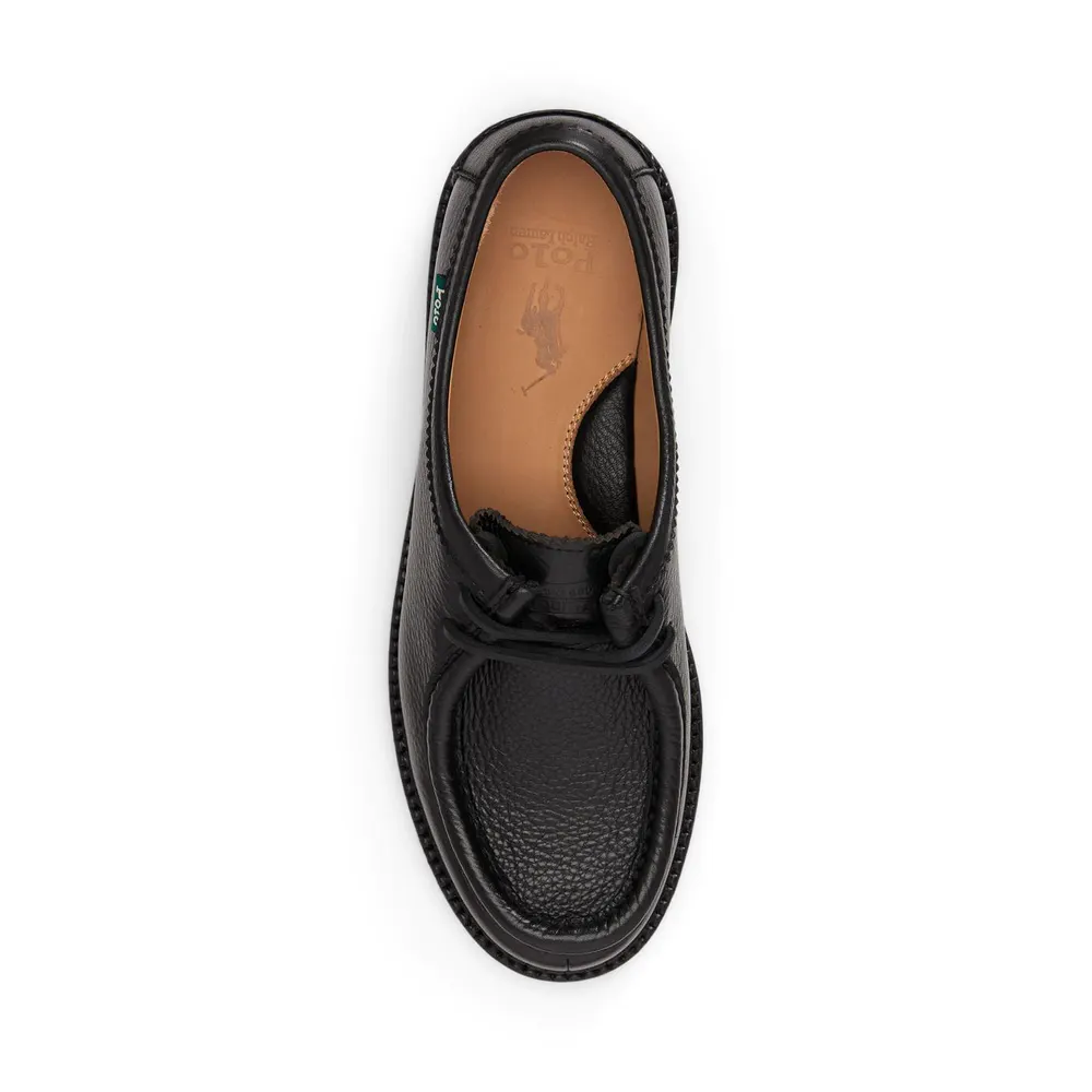 Polo Ralph Lauren Men's Jett Apron Leather Moc-Toe Shoes detail 3