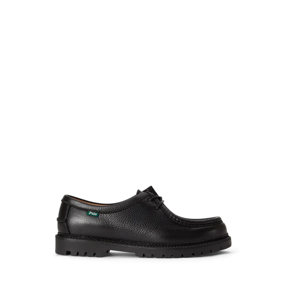 Polo Ralph Lauren Men's Jett Apron Leather Moc-Toe Shoes