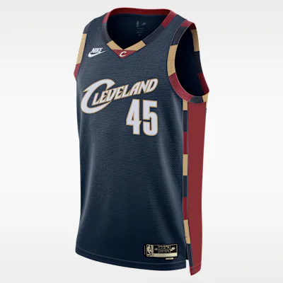 Nike Cleveland Cavaliers Donovan Mitchell 2025/26 Hardwood Classics Nike Dri-FIT NBA Swingman Jersey - College Navy