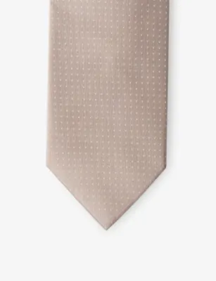 HACKETT Dotted Silk Tie detail 2