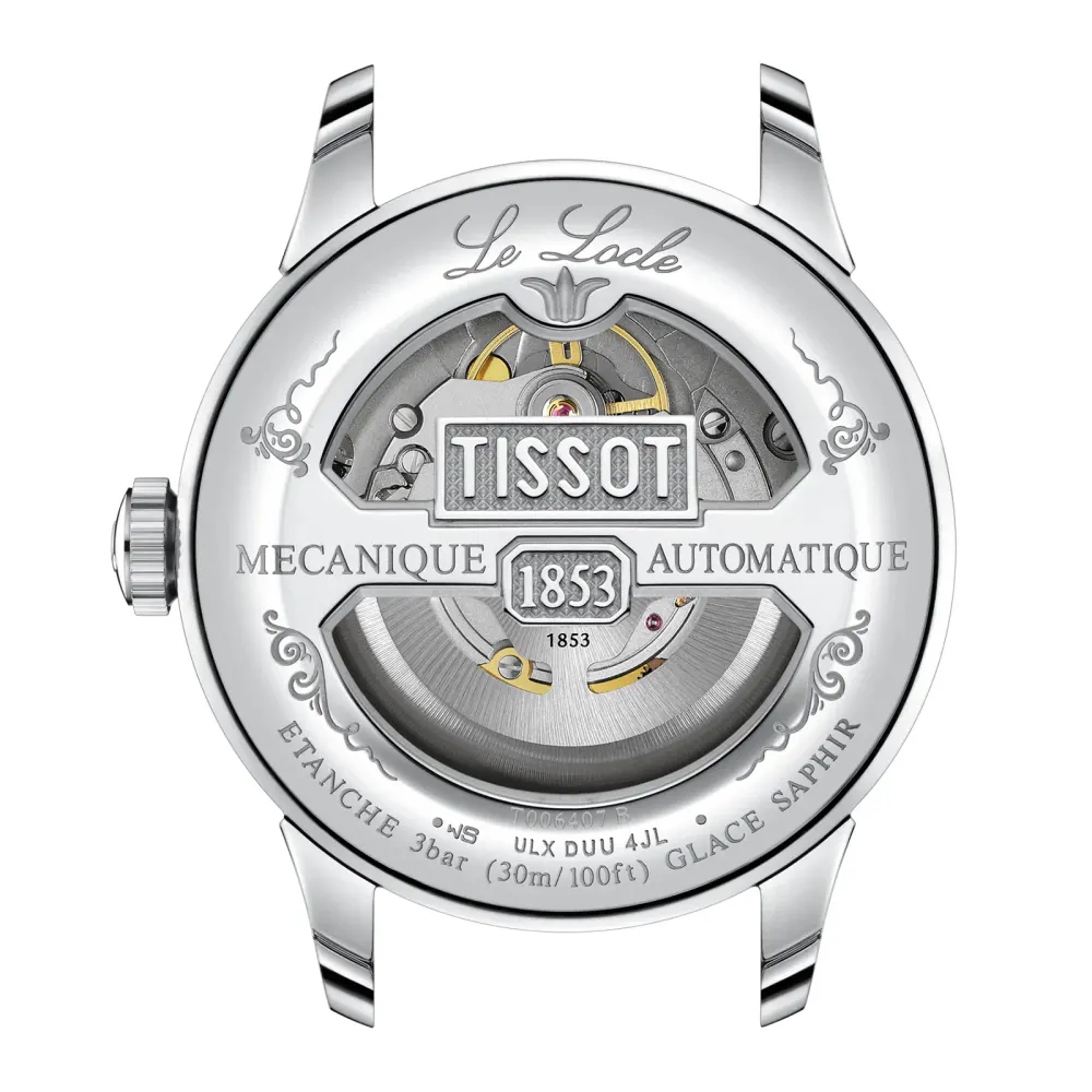 Tissot Le Locle 39mm Mens Watch Green in Green, additional product view 3
