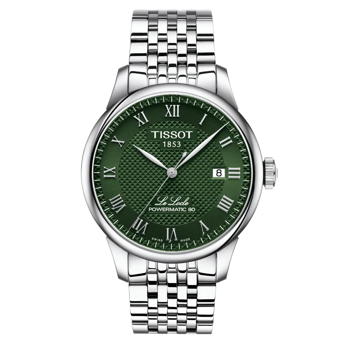 Tissot Le Locle 39mm Mens Watch Green