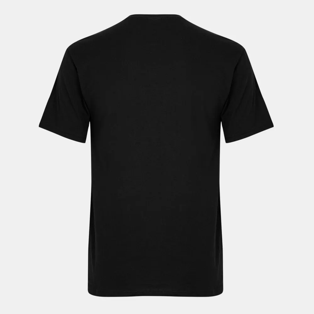 Official Oasis T-Shirt Mens in Black Box Logo, additional product view 2