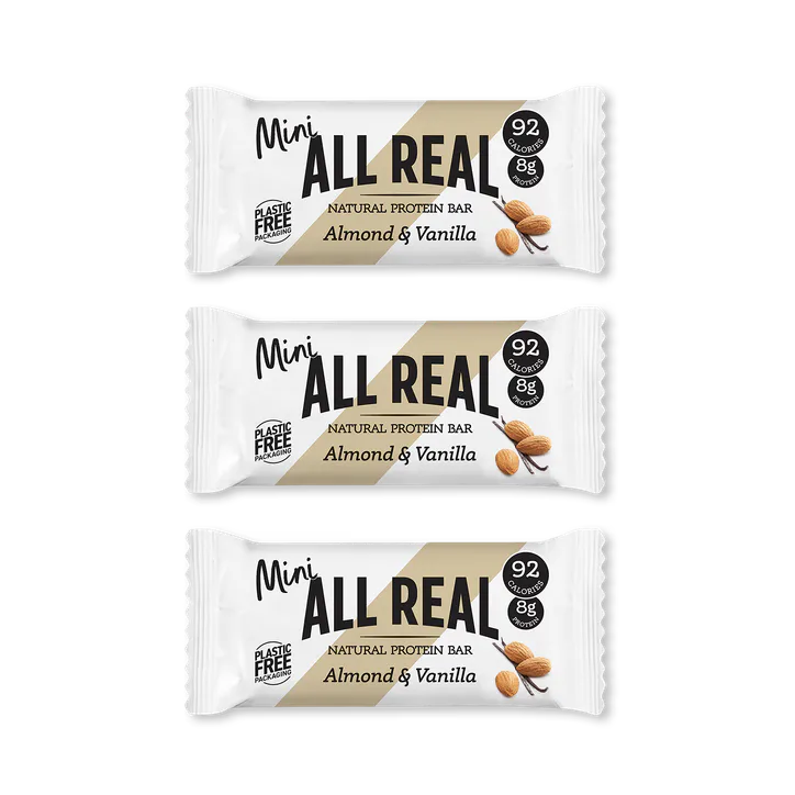 All Real Nutrition Mini Protein Bar Almond & Vanilla 3 x 25 g