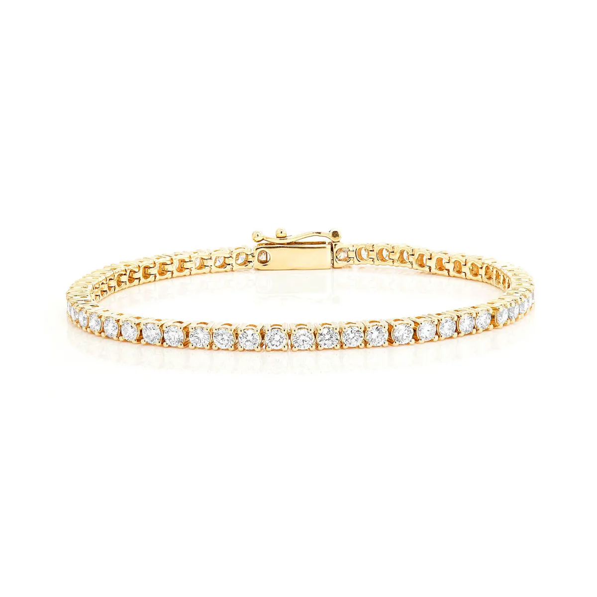 For Him Prong Diamond Tennis Bracelet