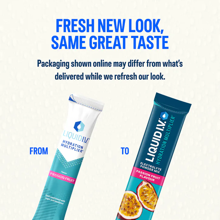 LIQUID I.V Liquid I.V. Hydration Electrolyte Powder Mix Passion Fruit 6 Sachets detail 2