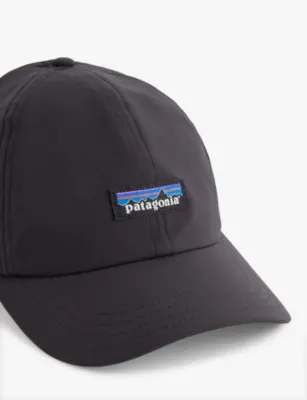 PATAGONIA Terrebonne Brand-Patch Woven Baseball Cap detail 3