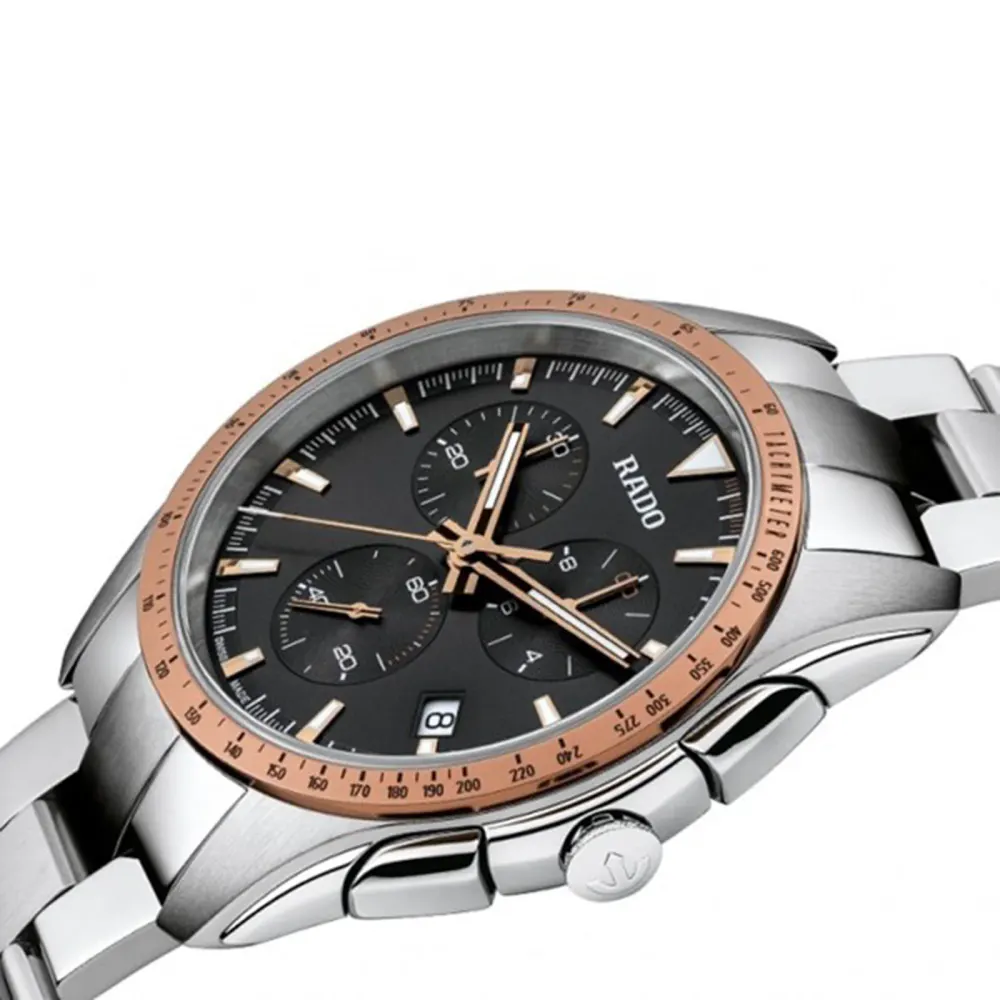 Rado HyperChrome 45mm Mens Watch in Grey, additional product view 2
