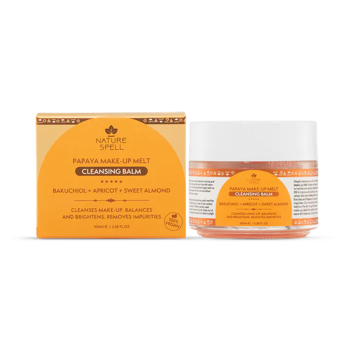 Nature Spell Papaya Make-Up Melt Cleansing Balm 100ml