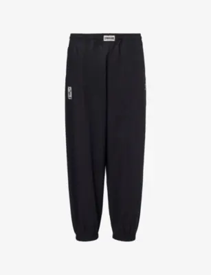 GYMSHARK Pumper Logo-Embroidered Cotton Jogging Bottoms