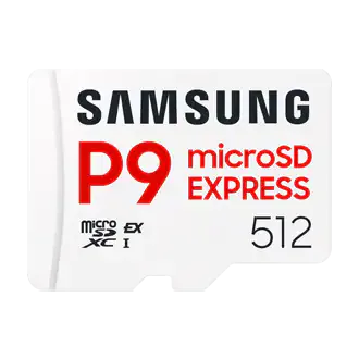 Samsung P9 Express, microSD Express Card – Storage