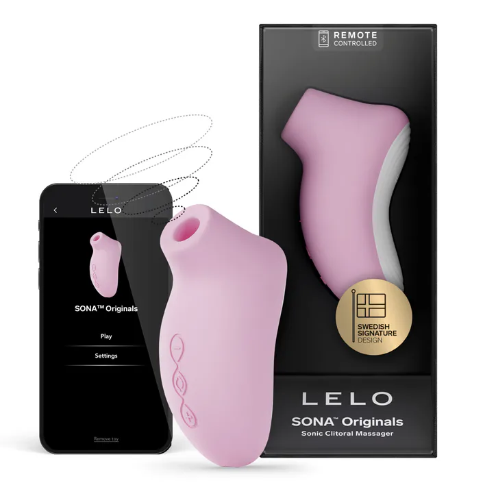 Lelo SONA™ Originals Sonic Clitoral Massager Soft Pink detail 2