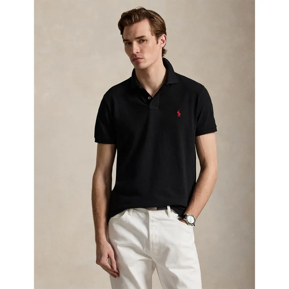 Polo Ralph Lauren Mens Custom Short Sleeve Polo Shirt detail 3