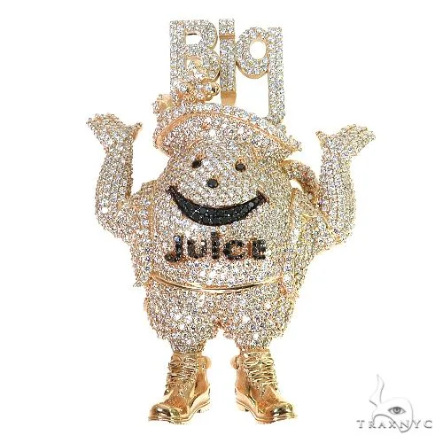 RINA - For Him CUSTOM Custom Made Kool-Aid Diamond Pendant 67717 in Rose Gold – Pendant