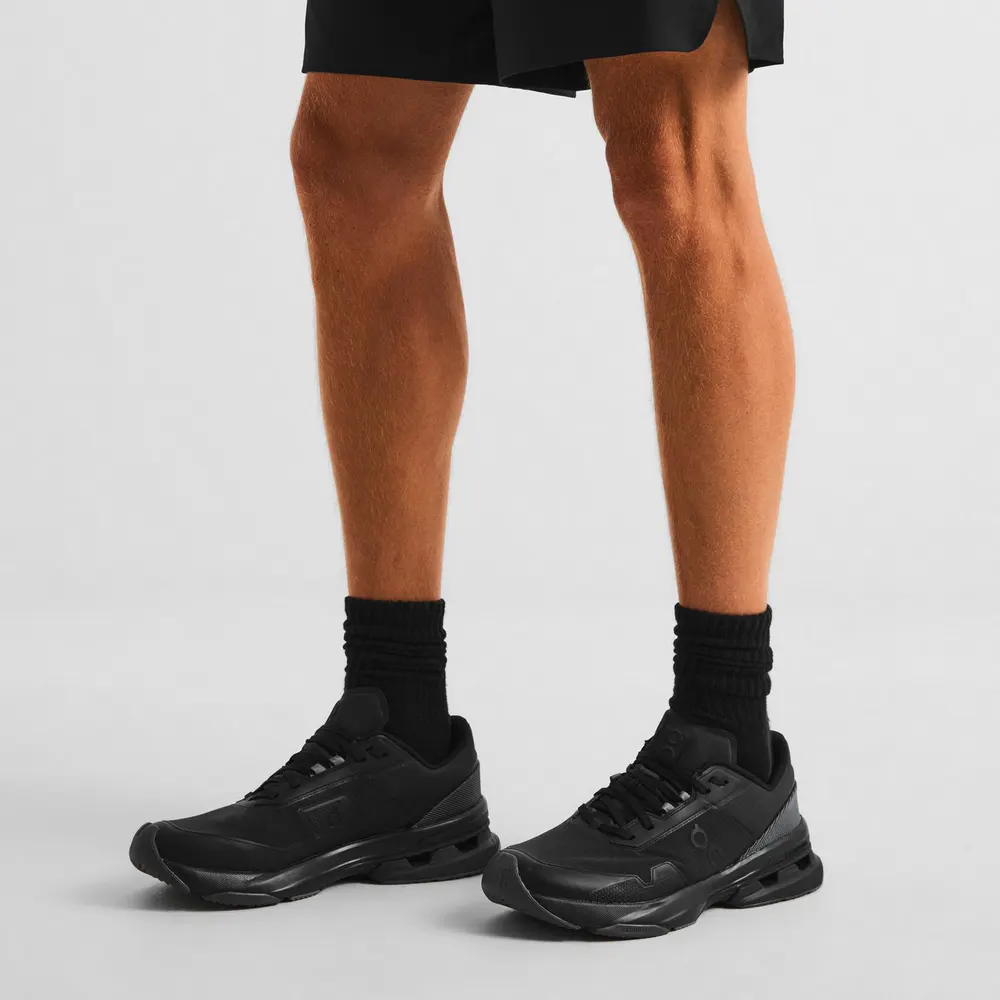On Men's Cloudpulse Pro Training Shoes in Black/Eclipse, additional product view 3