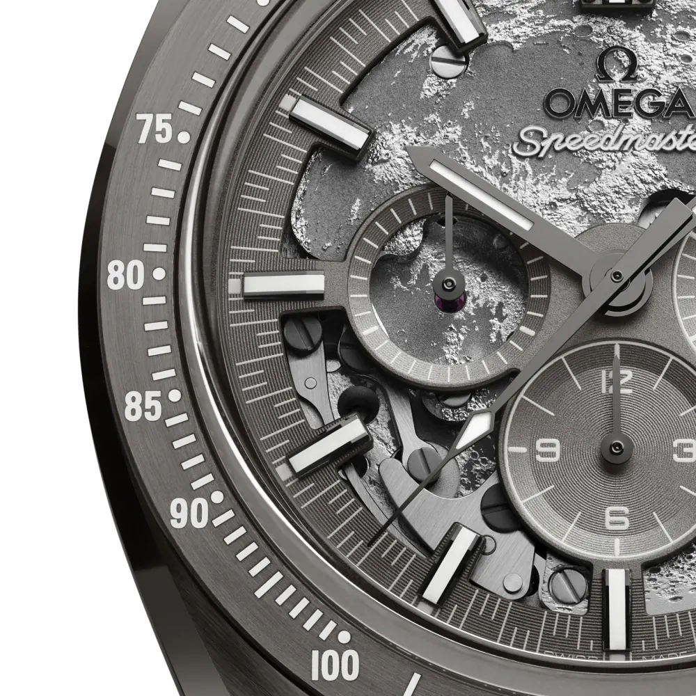 Omega Speedmaster Dark Side Of The Moon 44.25mm Mens Watch Grey detail 3