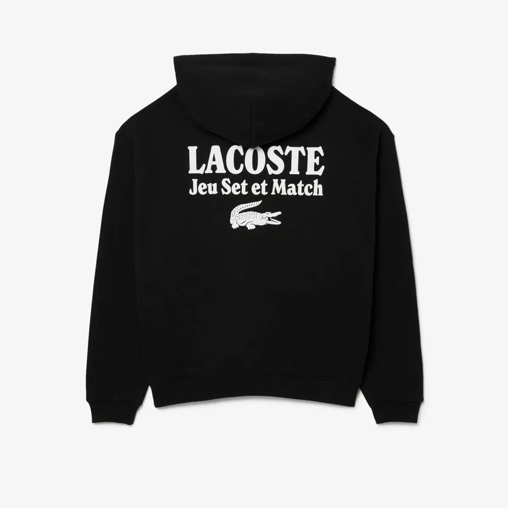 Lacoste Men's Crew Neck Ribbed Sweatshirt detail 2